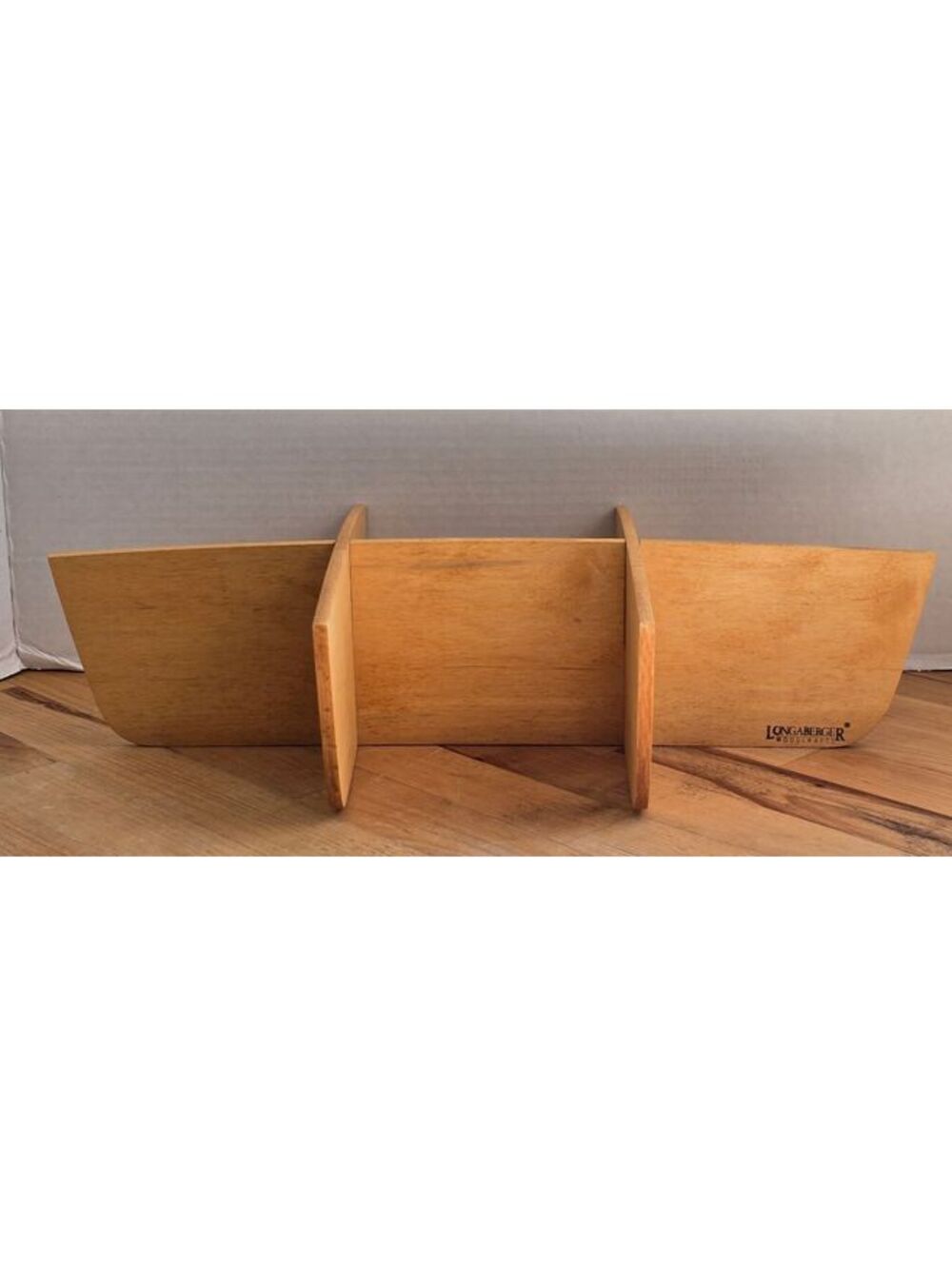 Longaberger Basket Wood Divider Medium Gathering Basket 50920 50130 Wood Insert